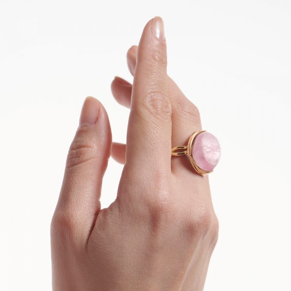 Serena Fox Acrosi Ring pink